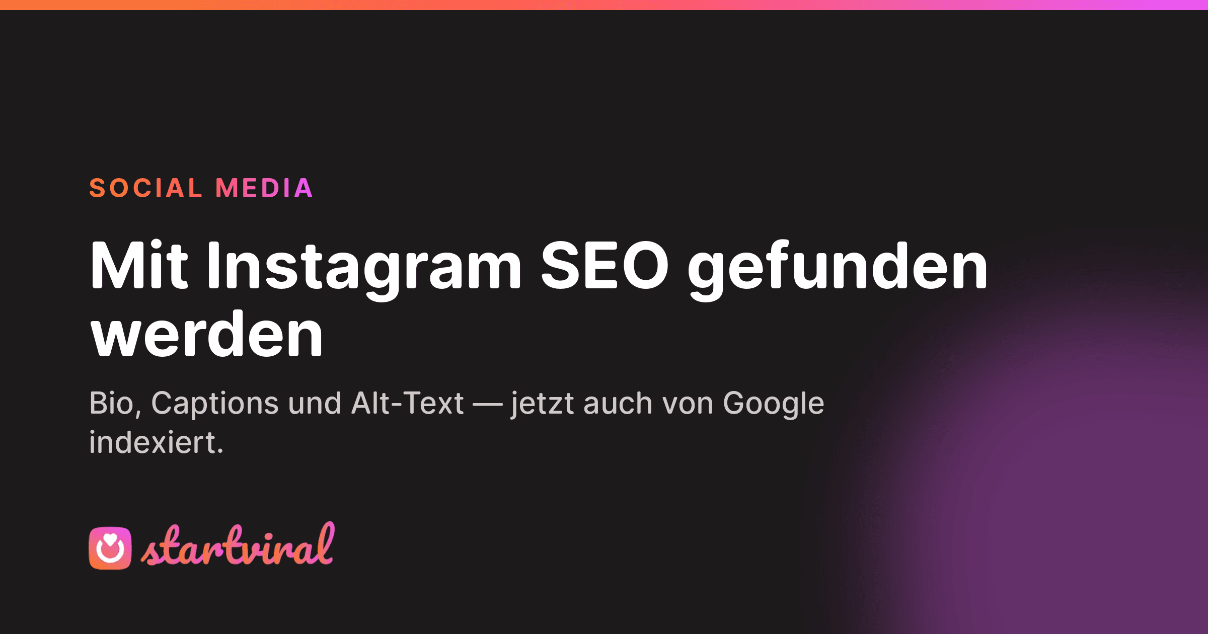 Instagram SEO: So wirst du in der Suche gefunden (Guide 2026)